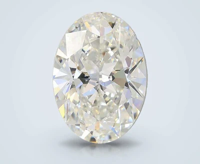 3.01ct F VVS2 Rare Carat Ideal Cut Oval Lab Grown Diamond