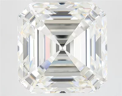 10.11ct F VVS2 Rare Carat Ideal Cut Asscher Lab Grown Diamond
