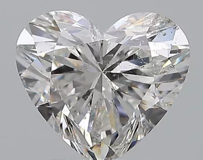 2.01ct G SI2 Rare Carat Ideal Cut Heart Diamond