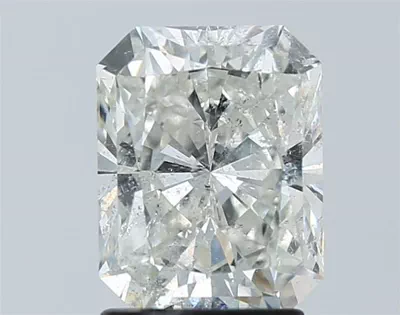 2.04ct H SI2 Rare Carat Ideal Cut Radiant Diamond