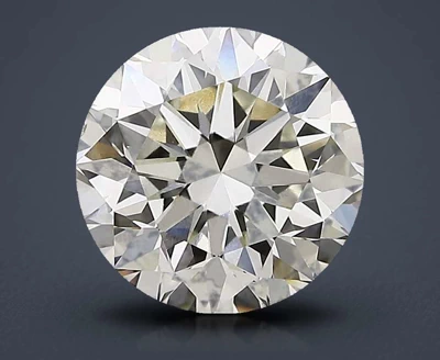 3.01ct J VS1 Very Good Cut Round Lab Grown Diamond