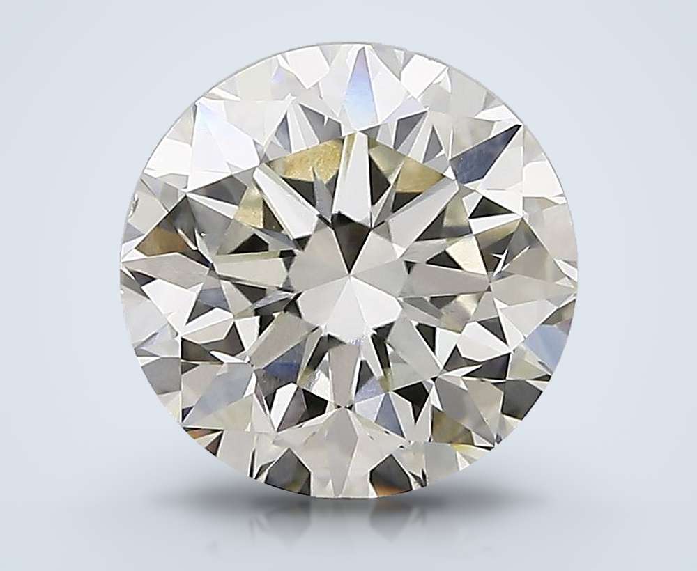 3.01ct J VS1 Very Good Cut Round Lab Grown Diamond