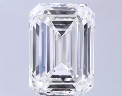 20.06ct G VVS2 Rare Carat Ideal Cut Emerald Lab Grown Diamond