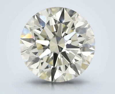 3.41ct J VVS2 Excellent Cut Round Diamond