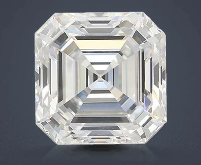 2.03ct E VVS2 Rare Carat Ideal Cut Asscher Lab Grown Diamond