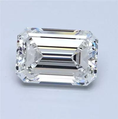 3.03ct G VS1 Rare Carat Ideal Cut Emerald Diamond
