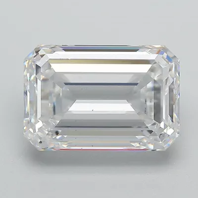 5.07ct E VS2 Good Cut Emerald Lab Grown Diamond