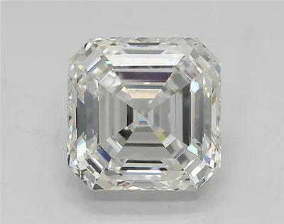 2.10ct E VVS1 Rare Carat Ideal Cut Asscher Lab Grown Diamond