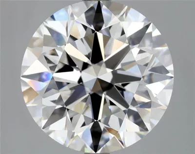 5.01ct D VS1 Rare Carat Ideal Cut Round Diamond
