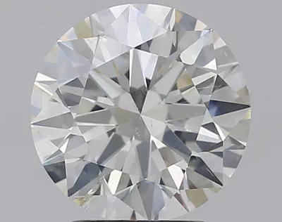 2.50ct I SI2 Rare Carat Ideal Cut Round Diamond