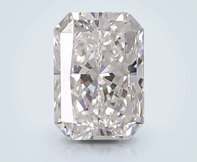 0.51ct D IF Very Good Cut Radiant Lab Grown Diamond