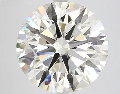 7.22ct I VVS2 Ideal Cut Round Diamond