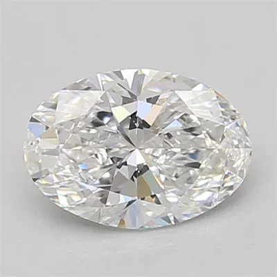 1.32ct D VVS2 Rare Carat Ideal Cut Oval Lab Grown Diamond