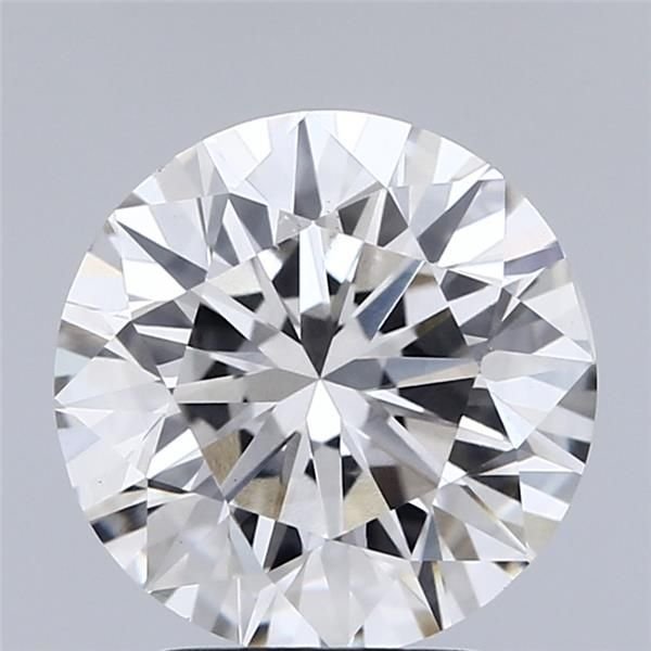 3.00ct H VS2 Very Good Cut Round Lab Grown Diamond