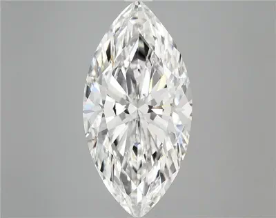 6.18ct F VS1 Rare Carat Ideal Cut Marquise Lab Grown Diamond