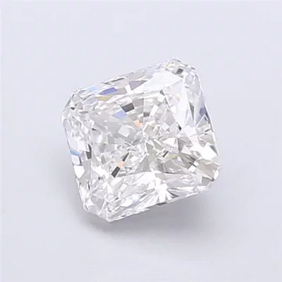 1.28ct D VVS2 Rare Carat Ideal Cut Radiant Lab Grown Diamond