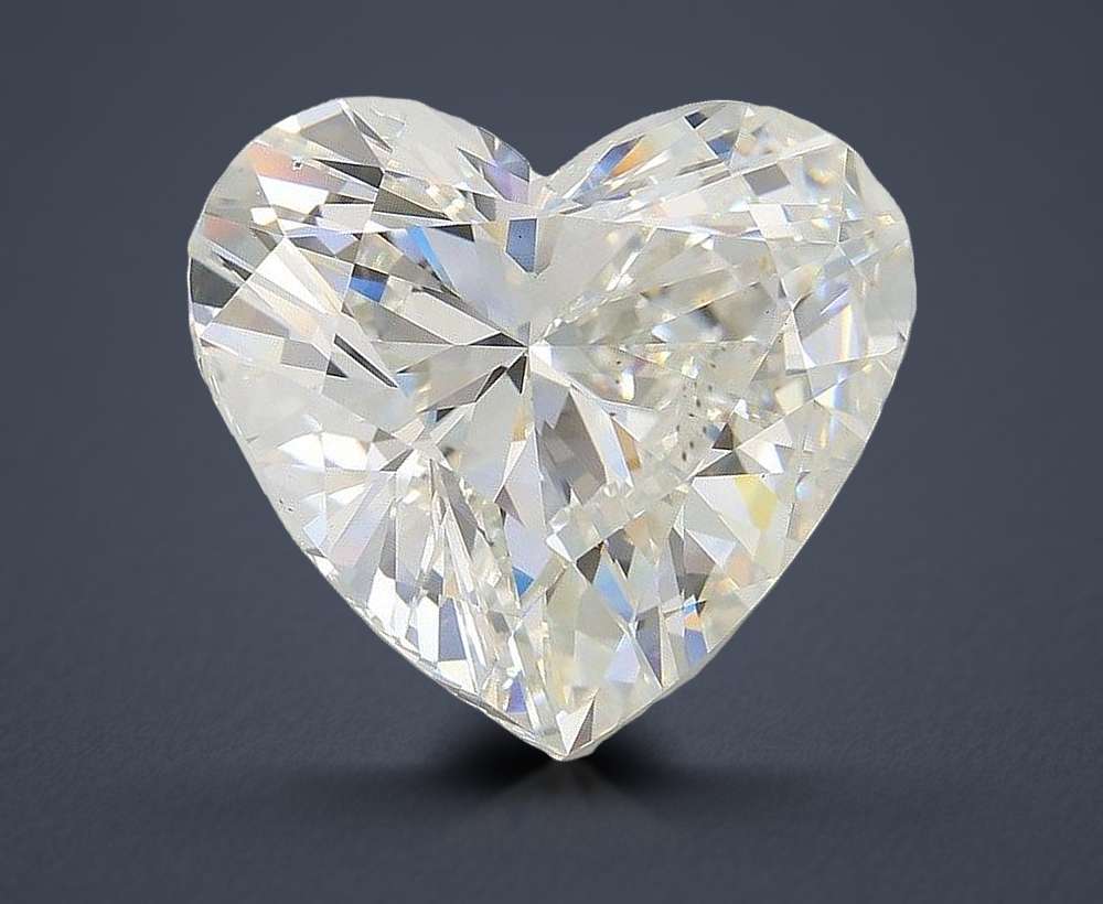 10.00ct F VS2 Excellent Cut Heart Lab Grown Diamond