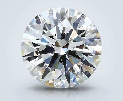 5.01ct G VS2 Rare Carat Ideal Cut Round Lab Grown Diamond