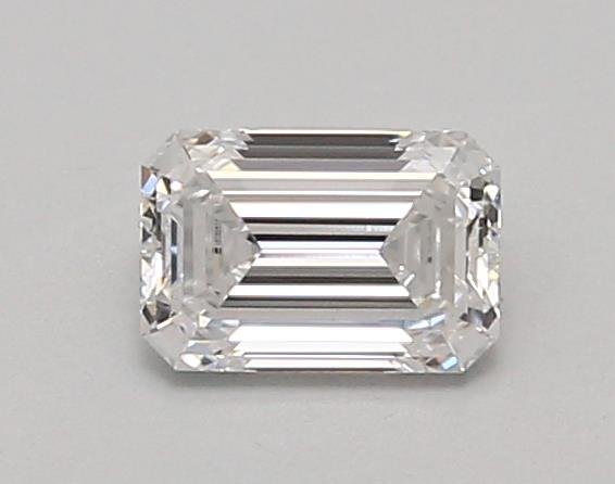 0.78ct D VVS2 Rare Carat Ideal Cut Emerald Lab Grown Diamond