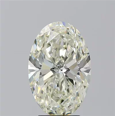 4.21ct J VS2 Rare Carat Ideal Cut Oval Diamond