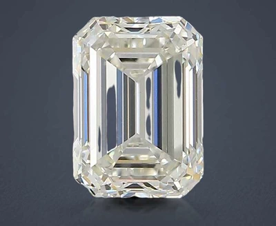 2.01ct J VVS2 Rare Carat Ideal Cut Emerald Diamond