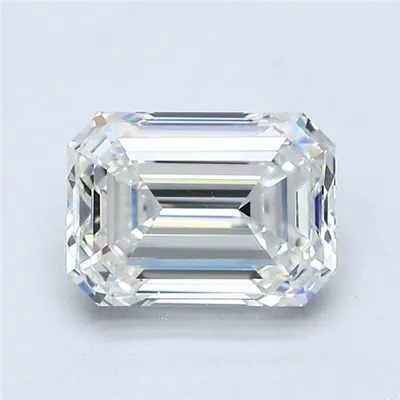 1.80ct H VVS1 Excellent Cut Emerald Diamond