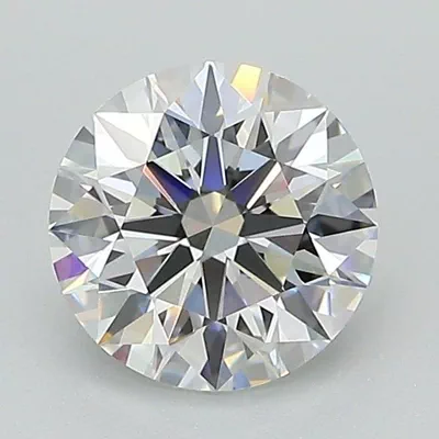 1.32ct E VVS2 Rare Carat Ideal Cut Round Lab Grown Diamond