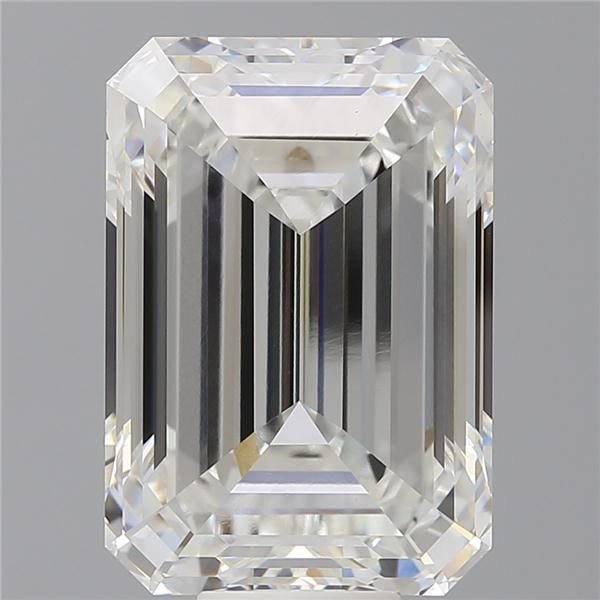 14.04ct F VS1 Rare Carat Ideal Cut Emerald Lab Grown Diamond