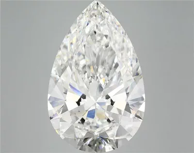 10.26ct F VVS2 Rare Carat Ideal Cut Pear Lab Grown Diamond