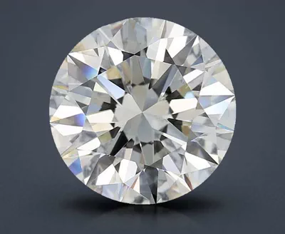 5.14ct J SI2 Rare Carat Ideal Cut Round Diamond