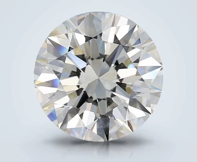 5.14ct J SI2 Rare Carat Ideal Cut Round Diamond