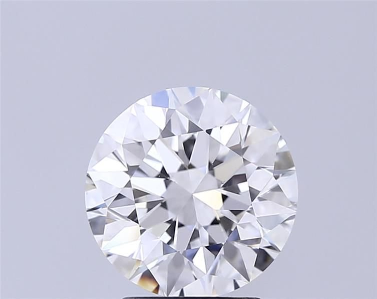 3.01ct F VS2 Rare Carat Ideal Cut Round Diamond