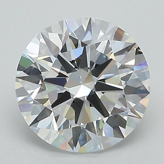1.58ct D VVS2 Rare Carat Ideal Cut Round Lab Grown Diamond