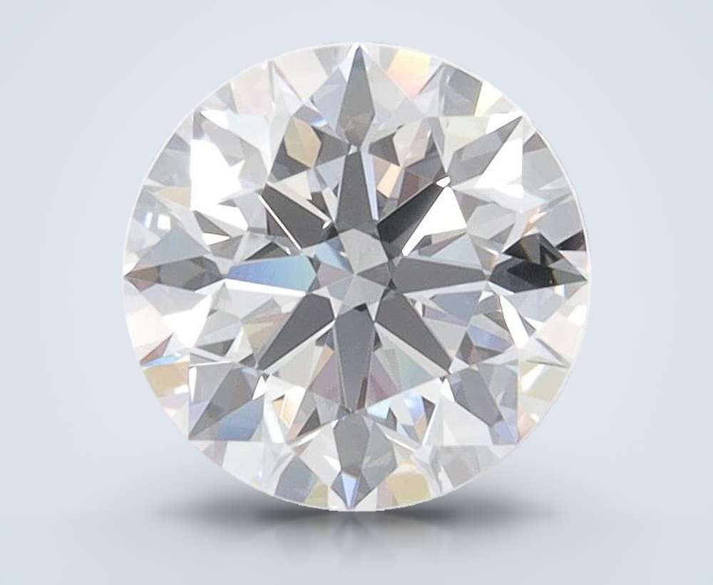 1.51ct D FL Rare Carat Ideal Cut Round Lab Grown Diamond