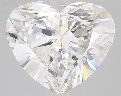 5.02ct E VS2 Rare Carat Ideal Cut Heart Lab Grown Diamond