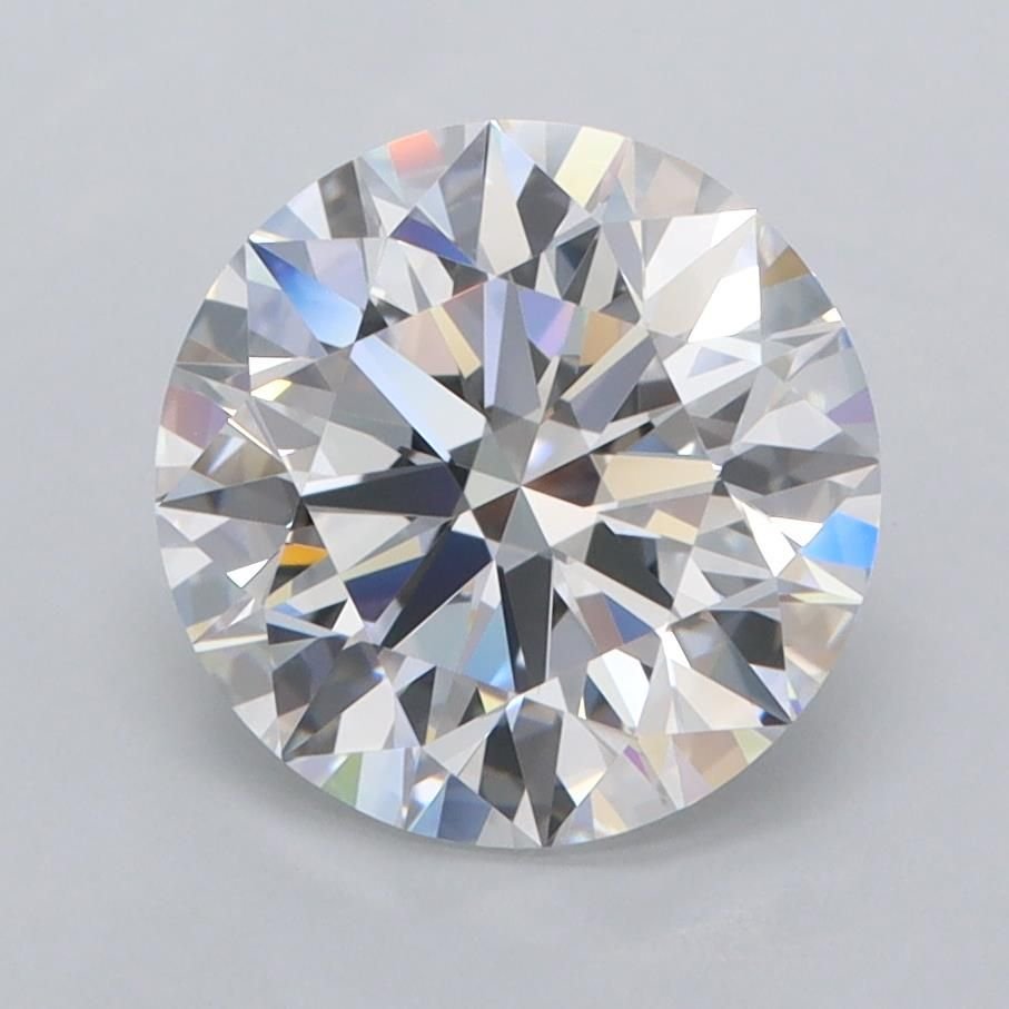 2.67ct D FL Rare Carat Ideal Cut Round Lab Grown Diamond