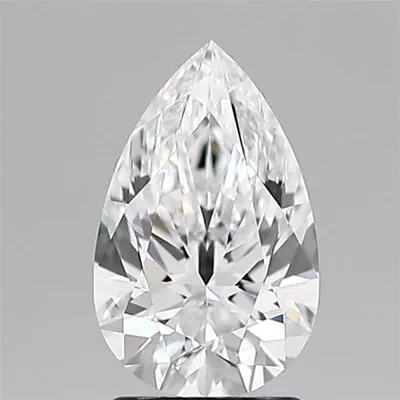 1.76ct D VS1 Very Good Cut Pear Lab Grown Diamond