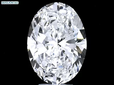 7.01ct E VS1 Very Good Cut Oval Diamond