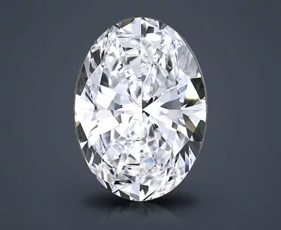 7.01ct E VS1 Very Good Cut Oval Diamond