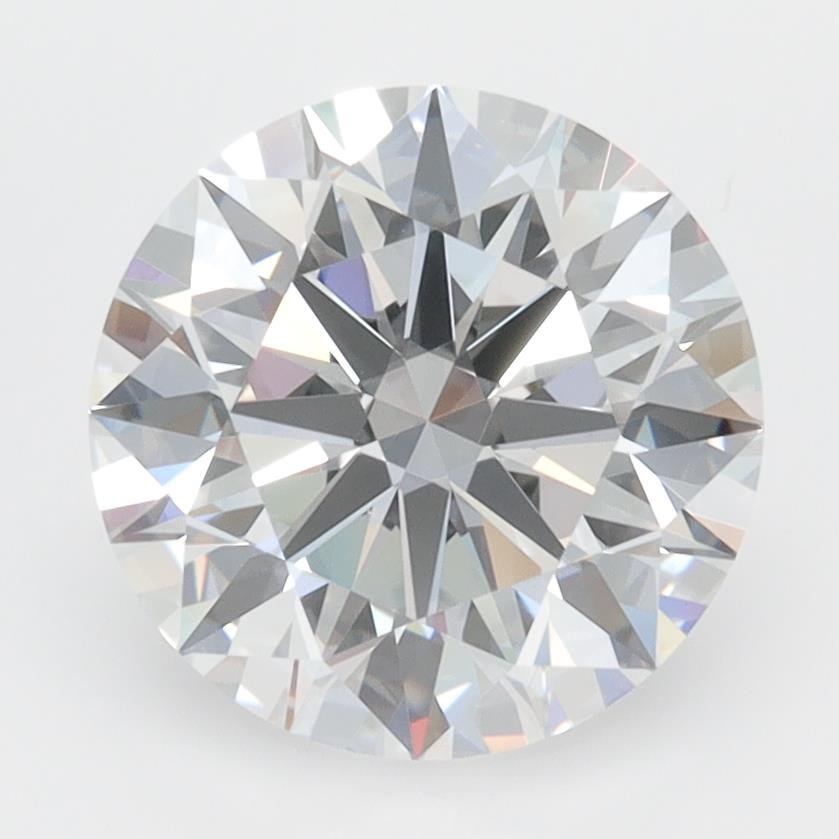 3.05ct D VVS2 Rare Carat Ideal Cut Round Lab Grown Diamond