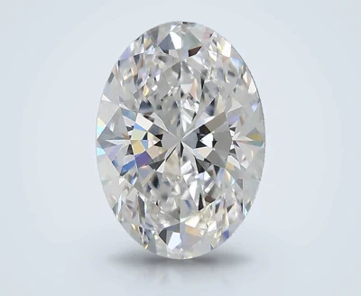 1.09ct D VVS2 Rare Carat Ideal Cut Oval Lab Grown Diamond