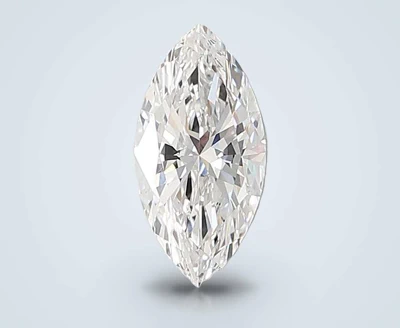 3.09ct F VS1 Rare Carat Ideal Cut Marquise Lab Grown Diamond