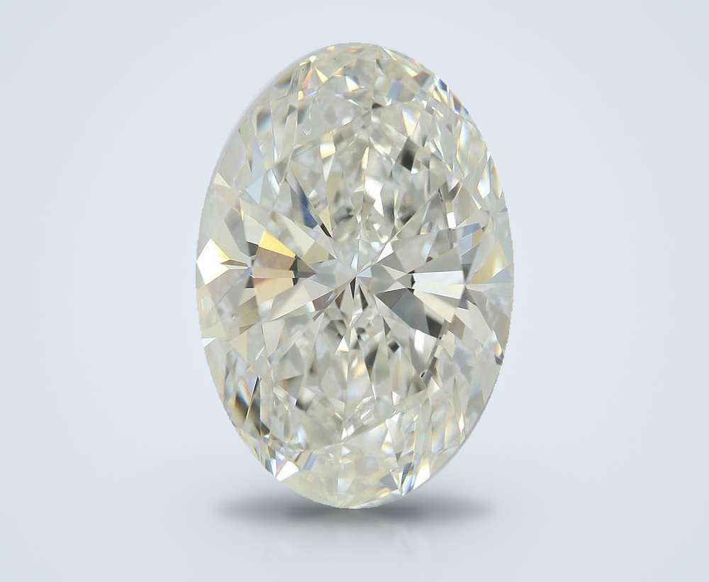 14.15ct F VS1 Very Good Cut Oval Lab Grown Diamond