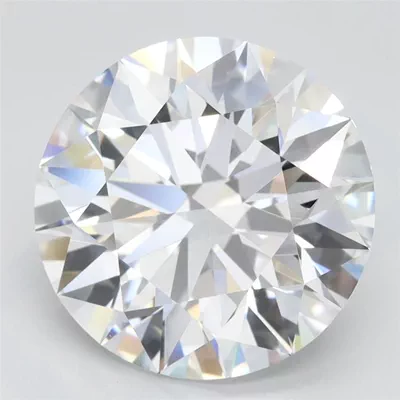 4.12ct D IF Rare Carat Ideal Cut Round Lab Grown Diamond
