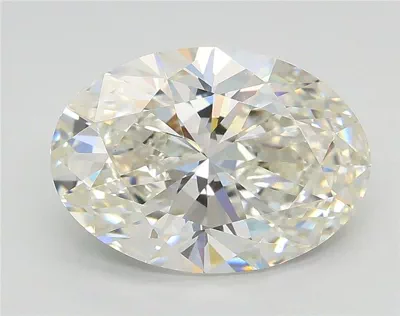 3.06ct G VVS2 Rare Carat Ideal Cut Oval Lab Grown Diamond