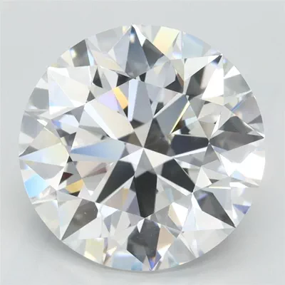 4.09ct D VVS2 Rare Carat Ideal Cut Round Lab Grown Diamond