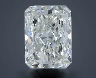 5.01ct K SI1 Rare Carat Ideal Cut Radiant Diamond