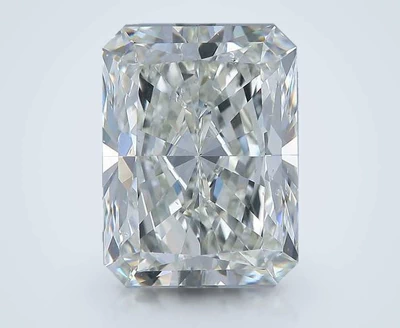 5.01ct K SI1 Rare Carat Ideal Cut Radiant Diamond