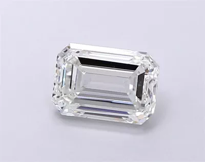 1.50ct F VS1 Excellent Cut Emerald Lab Grown Diamond
