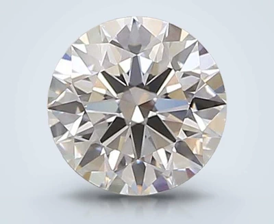 1.08ct D VS2 Rare Carat Ideal Cut Round Lab Grown Diamond